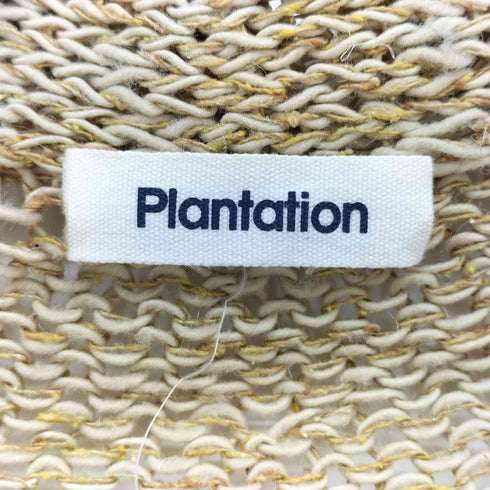 プランテーション Plantation 08SS 1B リネン カーディガン レディース JPN:M