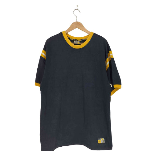 VIBES バイカラー リンガーTシャツ メンズ import:XL