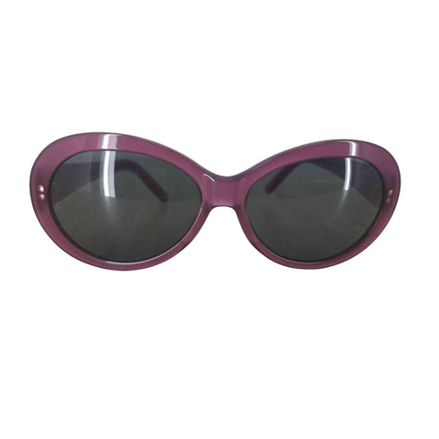 カルバンクライン CALVIN KLEIN オーバルサングラス レディース