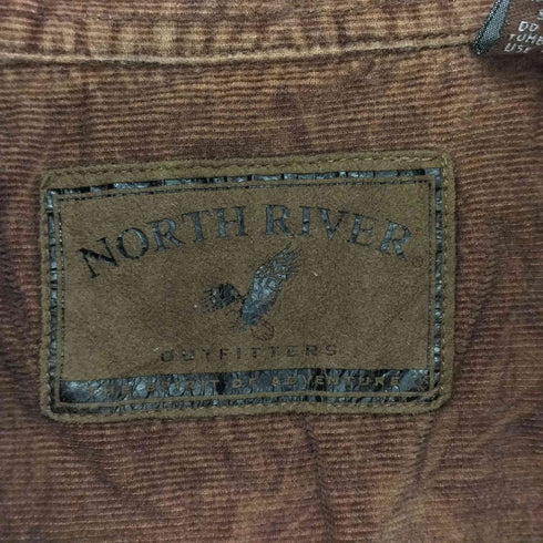 north river コーデュロイシャツ メンズ import:L