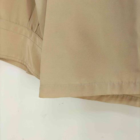 THORPE AND THORPE 70s ナイロン アセテート オープンカラーシャツ ボックスシルエット メンズ import:S