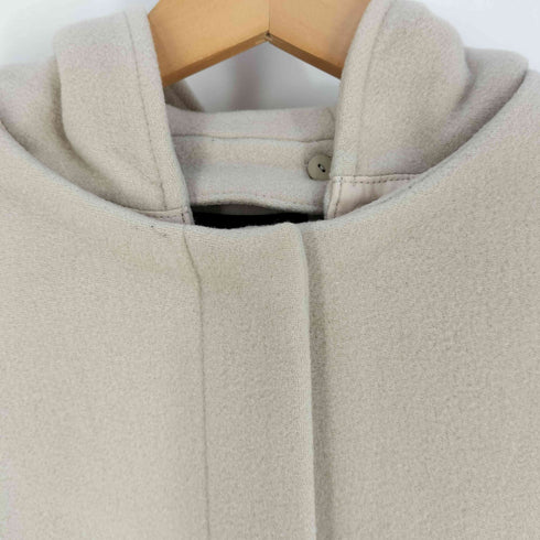 ユナイテッドアローズグリーンレーベルリラクシング UNITED ARROWS green label relaxing 2WAY ノーカラー HOOD コート SHORT レディース JPN:38