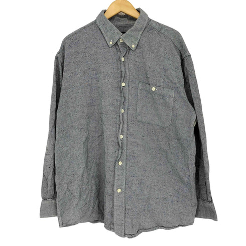 オービス ORVIS ネップ シルク混 BDシャツ メンズ import:XL