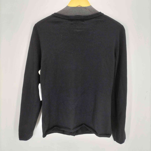 アンタイトル UNTITLED ウールクルーネックカーディガン レディース JPN:4