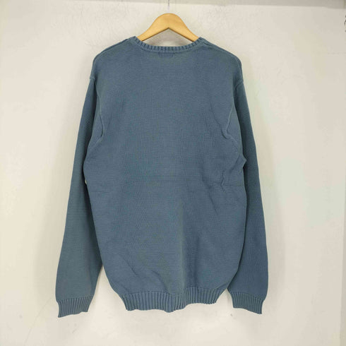 アイゾッド IZOD ロゴ刺繍 Vネック コットンニット メンズ import:L