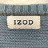 アイゾッド IZOD ロゴ刺繍 Vネック コットンニット メンズ import:L