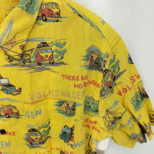 VOLKSWAGEN ワーゲンバスキャンプアロハシャツ メンズ import:L