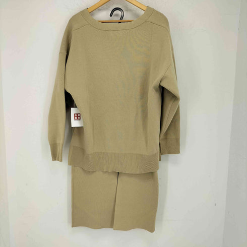 オメカシ omekashi スウェットライク ニットカーディガン タイトスカート セットアップ レディース FREE