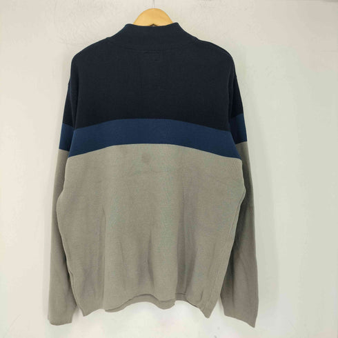 アリゾナ arizona ハーフジップ コットンニット メンズ import:XL