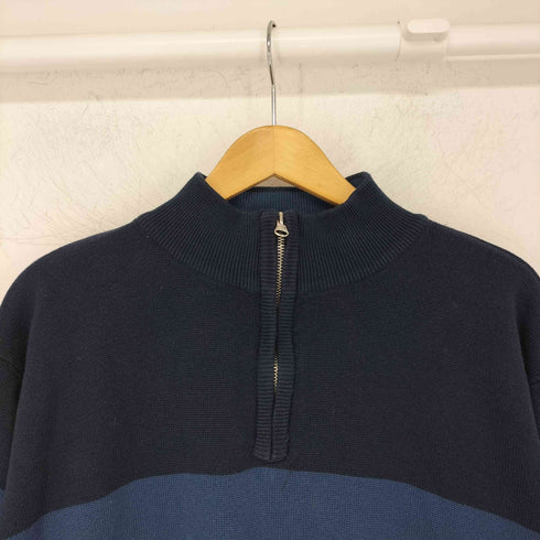 アリゾナ arizona ハーフジップ コットンニット メンズ import:XL