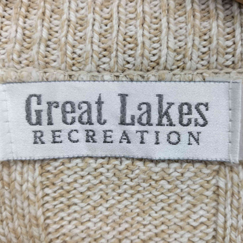 great lakes USA製 コットンニット メンズ import:XL