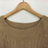 ラルフローレン RALPH LAUREN リネン カシミヤ S/S ケーブル ニット レディース import:M