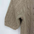 ラルフローレン RALPH LAUREN リネン カシミヤ S/S ケーブル ニット レディース import:M