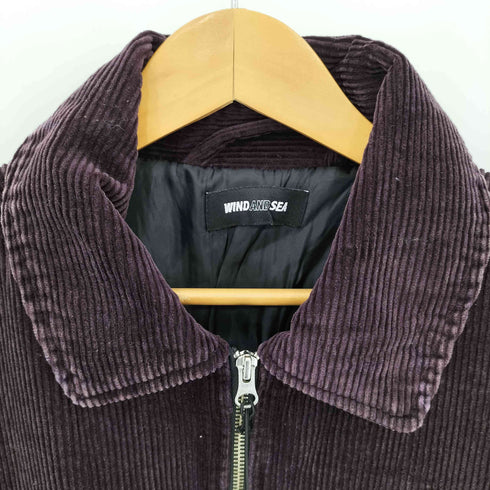 ウィンダンシー WIND AND SEA Wash Corduroy Jacket ウォッシュコーデュロイジャケット メンズ import:XL