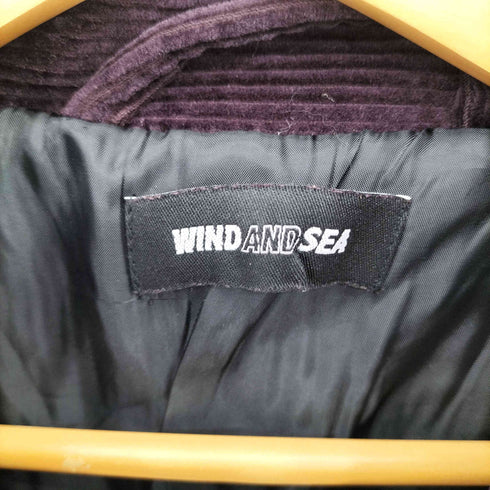 ウィンダンシー WIND AND SEA Wash Corduroy Jacket ウォッシュコーデュロイジャケット メンズ import:XL