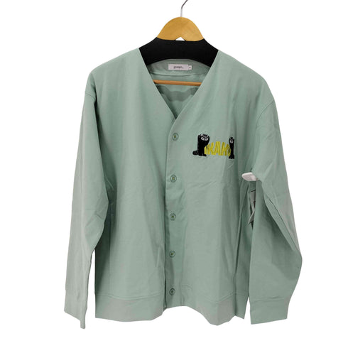 デザインティーシャツストアグラニフ Design Tshirts Store graniph ノーカラー レッサーパンダ威嚇 長袖シャツ メンズ JPN:M