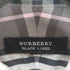 バーバリーブラックレーベル BURBERRY BLACK LABEL ロゴ刺繍 L/S BDチェックシャツ メンズ JPN:2
