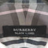 バーバリーブラックレーベル BURBERRY BLACK LABEL ロゴ刺繍 L/S BDチェックシャツ メンズ JPN:2