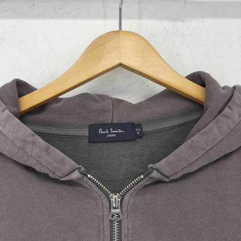 ポールスミスジーンズ Paul Smith JEANS ゼブラワッペン ワンポイント刺繍 ジップパーカー フーディ メンズ import:XL