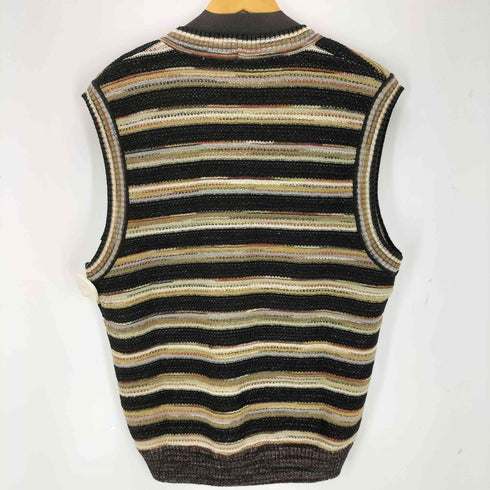 ミッソーニ MISSONI イタリア製 ジャガードニットベスト メンズ