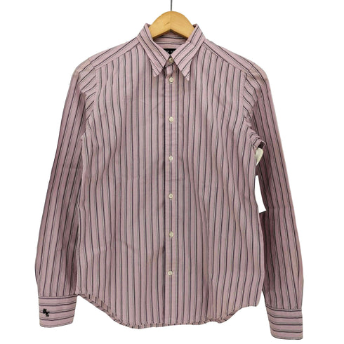 ラルフローレン RALPH LAUREN CUSTOM FIT ストライプ レギュラーカラー L/S シャツ レディース