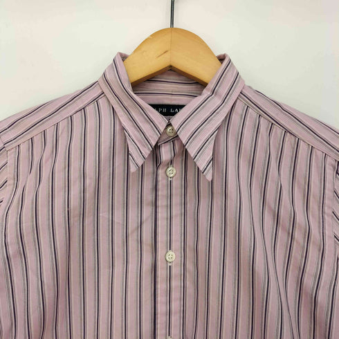 ラルフローレン RALPH LAUREN CUSTOM FIT ストライプ レギュラーカラー L/S シャツ レディース