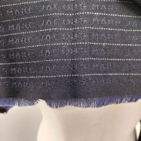 マークジェイコブス MARC JACOBS イタリア製 パイピング ウール マフラー レディース