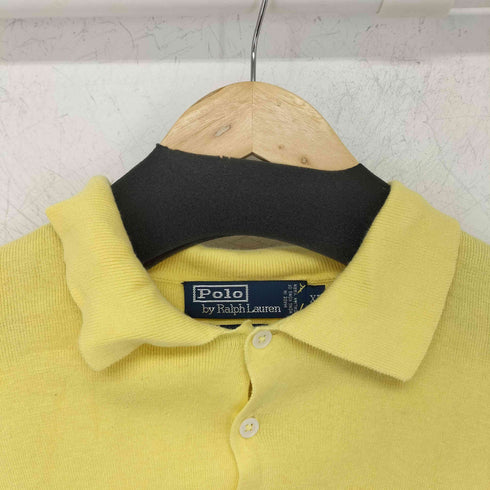 ポロバイラルフローレン Polo by RALPH LAUREN ポニー刺繍 ニットポロ メンズ import:XL