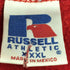 ラッセルアスレチック RUSSELL ATHLETIC 90s メキシコ製 コットンポリ ブランク プルオーバーパーカー メンズ XXXL