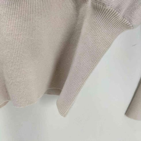 ラグナムーン LAGUNAMOON ボトルネックボリュームスリーブニットプルオーバー アシンメトリーヘムニットスカート セットアップ レディース F/S