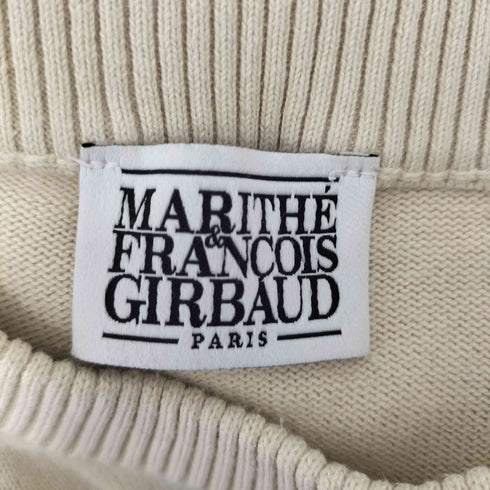 マリテフランソワジルボー MARITHE FRANCOIS GIRBAUD W CLASSIC LOGO HALF KNIT レディース
