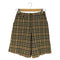 ダックスロンドン DAKS LONDON チェック ウール ショートパンツ レディース 63-66