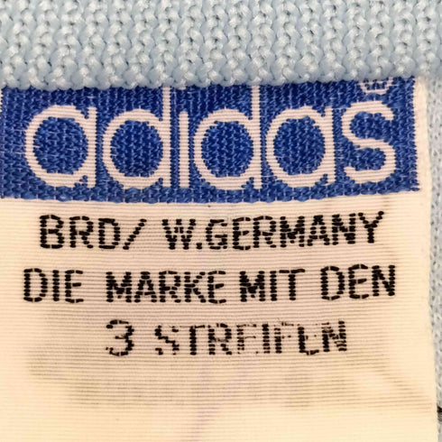 アディダス adidas 60s 西ドイツ製 デサント製 ロゴ刺繍 ライン トラックジャケット メンズ import:M