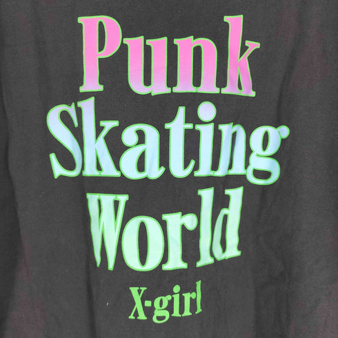 エックスガール X-girl GRADATION LOGO Tシャツ レディース JPN:L