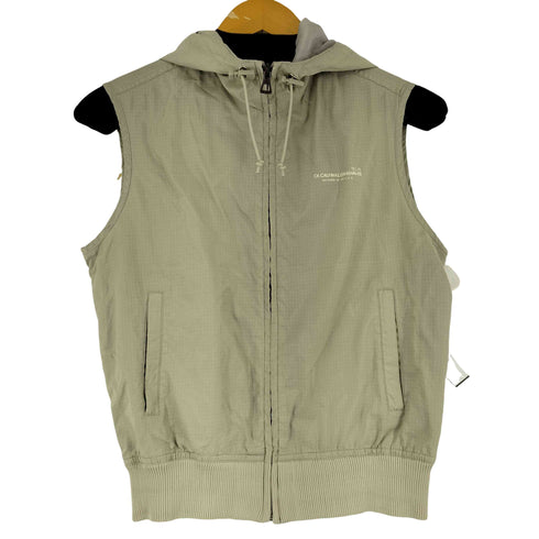 カルバンクライン CALVIN KLEIN KHAKIS ナイロンフーデッドベスト レディース import:M