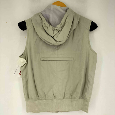 カルバンクライン CALVIN KLEIN KHAKIS ナイロンフーデッドベスト レディース import:M