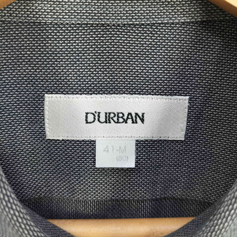 ダーバン DURBAN 日本製 コットン レギュラーカラー シャツ メンズ import:M