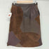 トリココムデギャルソン tricot COMME des GARCONS ad2002 本革 パッチワーク レザースカート レディース JPN:M