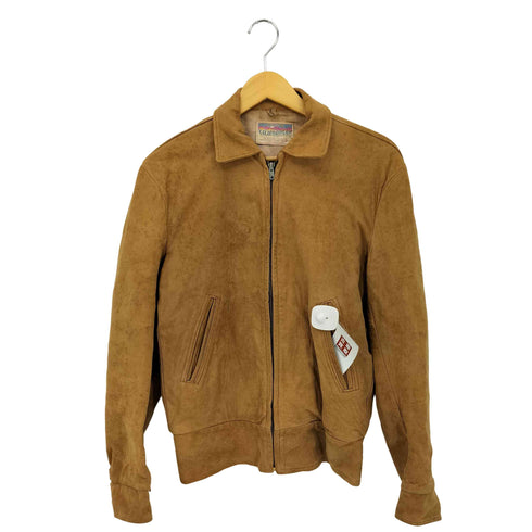 californian 70-80s 棒talon ジップアップ レザースポーツジャケット VINTAGE レディース 36