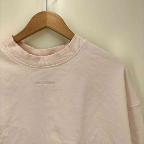 ニューバランス NEW BALANCE ATHLETICS NATURE STATE クロップドスウェット レディース JPN:L