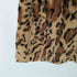 y2k leopard print vest レディース