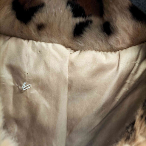 y2k leopard print vest レディース