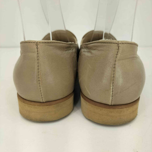 ボッテガヴェネタ BOTTEGA VENETA イントレチャートトゥ レザーパンプスローファー レディース 6 1/2