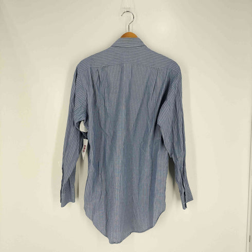 バーニーズニューヨーク BARNEYS NEWYORK ストライプ レギュラーカラーシャツ メンズ 38/62