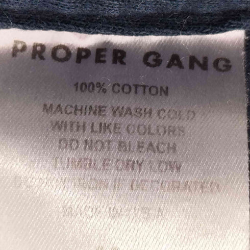 PROPER GANG フロントプリント S/S Tシャツ メンズ JPN:M