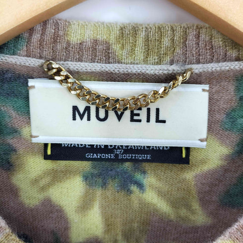 ミュベール MUVEIL フラワーカーディガン レディース JPN:38