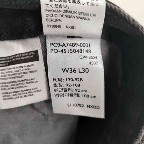 リーバイス Levis 24AW SILVERTAB バギーカーペンター ブラック メンズ w36 l30
