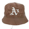 ニューエラ NEW ERA MLB ロゴ刺繍 フェイクレザー ハット メンズ MEDIUM/LARGE