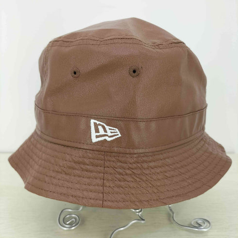 ニューエラ NEW ERA MLB ロゴ刺繍 フェイクレザー ハット メンズ MEDIUM/LARGE