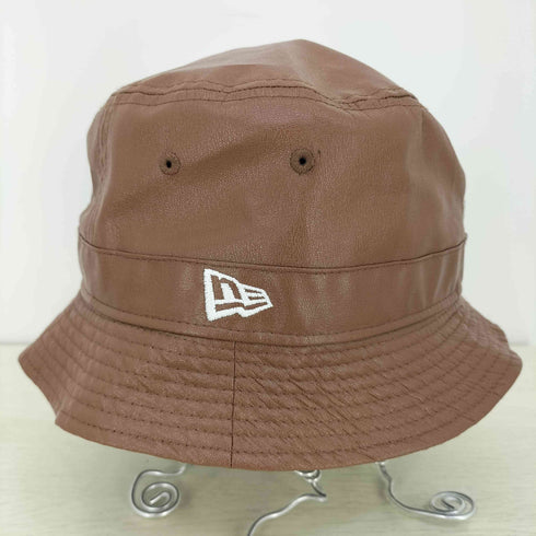 ニューエラ NEW ERA MLB ロゴ刺繍 フェイクレザー ハット メンズ MEDIUM/LARGE